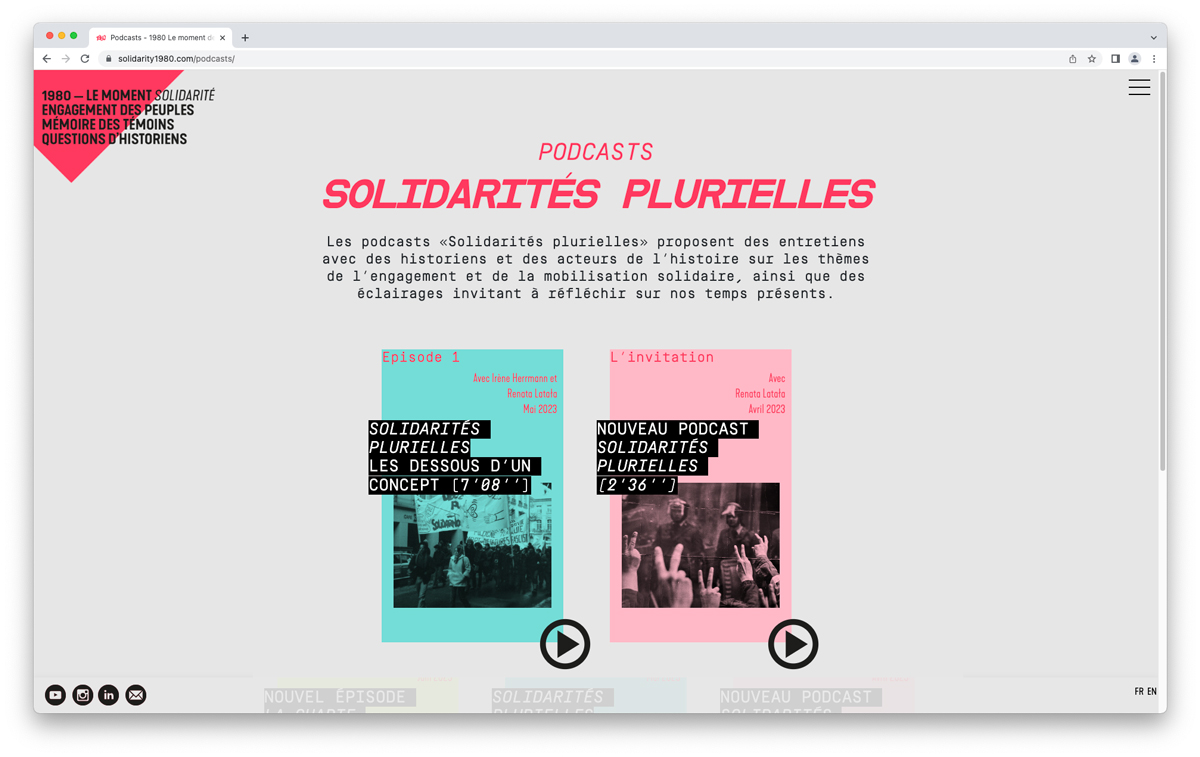 1980 - LE MOMENT SOLIDARITE...